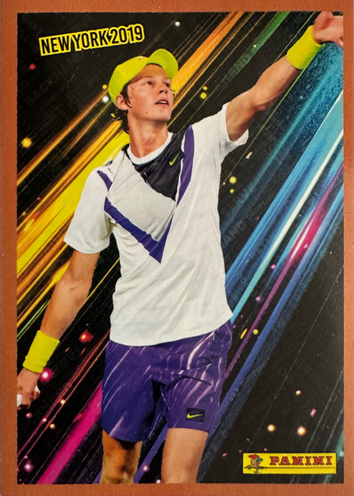 Jannik Sinner Panini 2025 mancolista - Scegli Figurina da 101 a 181 P1-P11