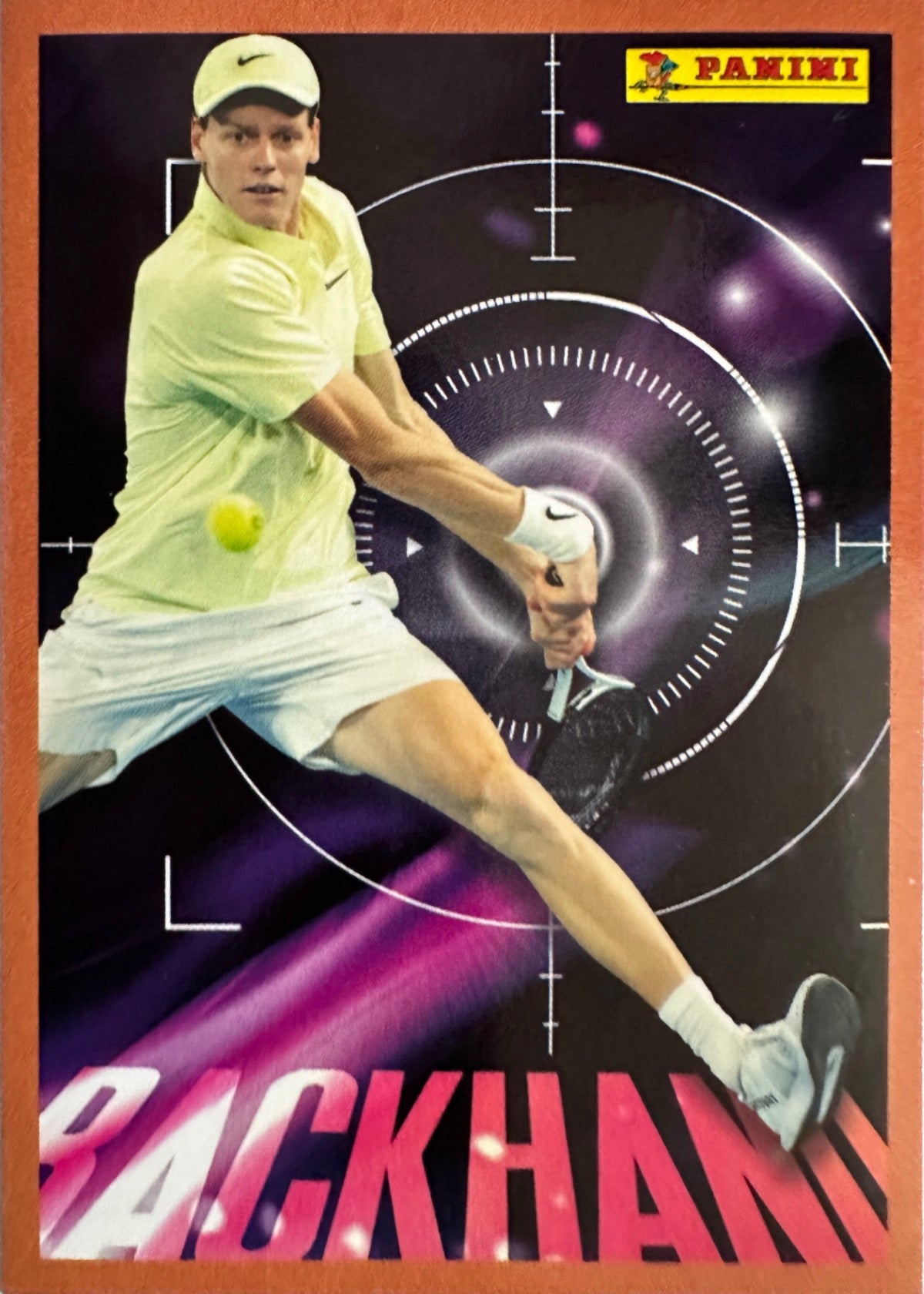 Jannik Sinner Panini 2025 mancolista - Scegli Figurina da 101 a 181 P1-P11