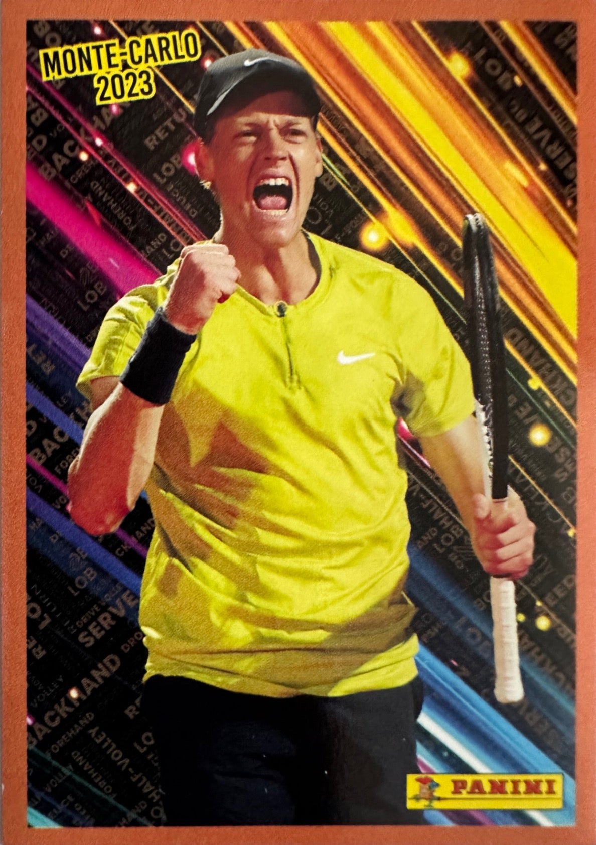 Jannik Sinner Panini 2025 mancolista - Scegli Figurina da 101 a 181 P1-P11