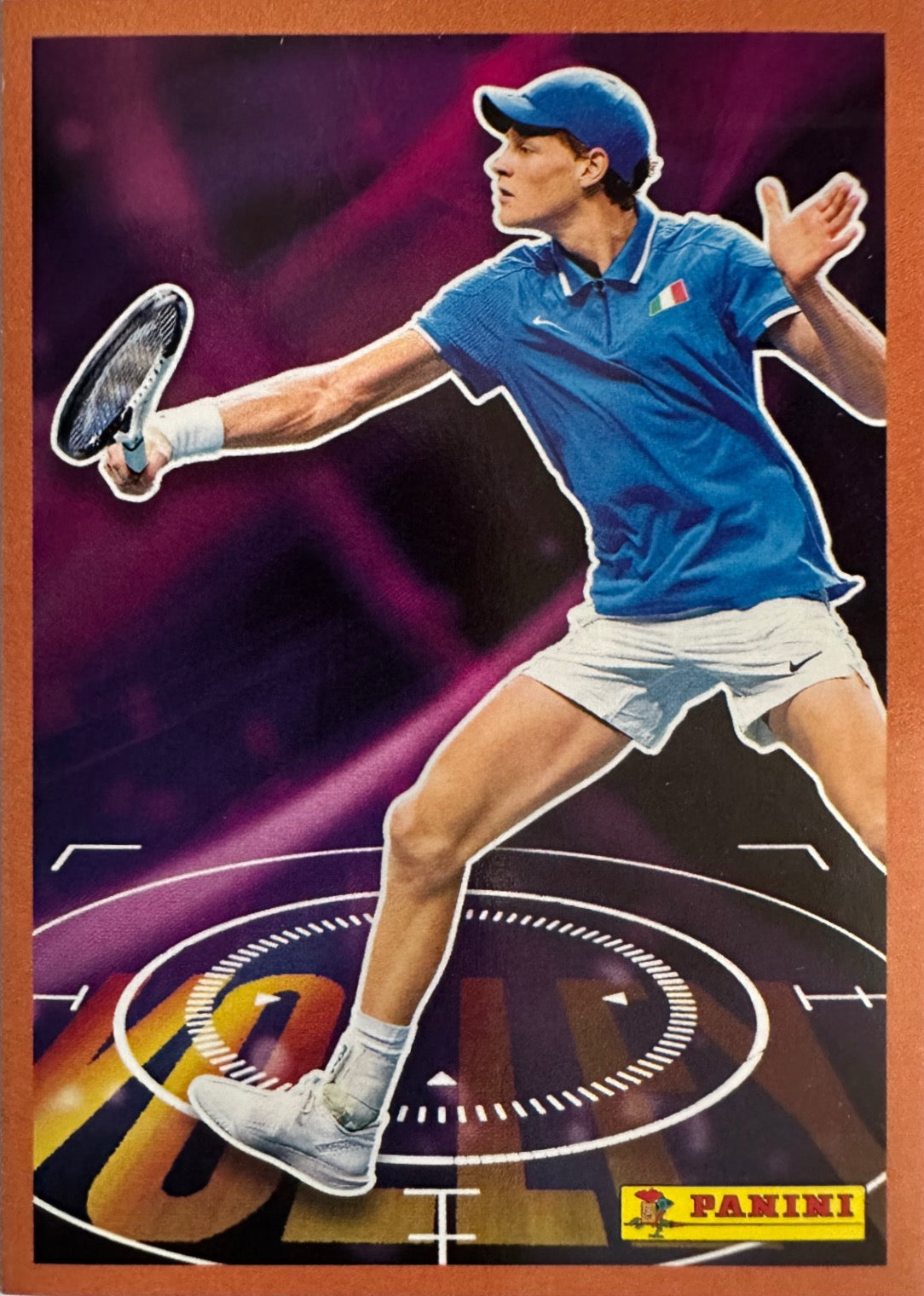 Jannik Sinner Panini 2025 mancolista - Scegli Figurina da 101 a 181 P1-P11