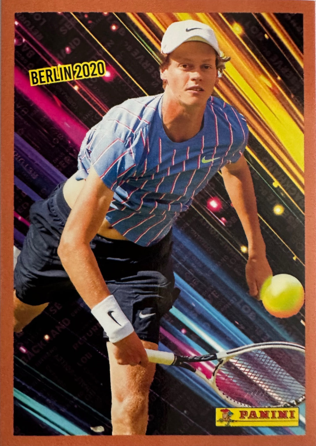 Jannik Sinner Panini 2025 mancolista - Scegli Figurina da 101 a 181 P1-P11