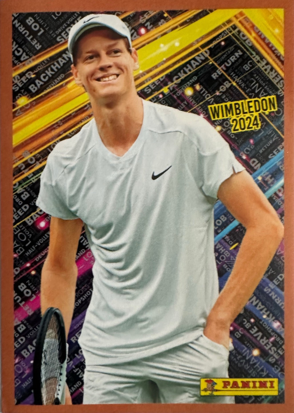 Jannik Sinner Panini 2025 mancolista - Scegli Figurina da 101 a 181 P1-P11