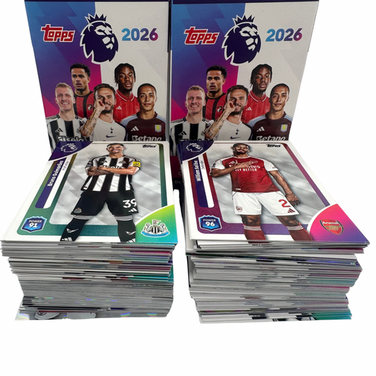 Topps Premier League 2026 Trading Card lotto 190 card diverse