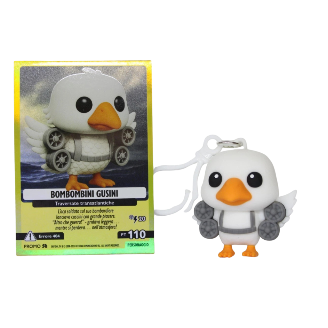 Skifidol Italian Brainrot Universo Psichedelico - Scegli Personaggi 3D + Card Promo