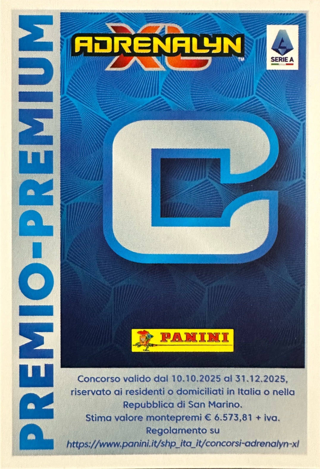 Calciatori Adrenalyn XL 2025-26 - Scegli Card Limited Edition Premium - Premium Oro
