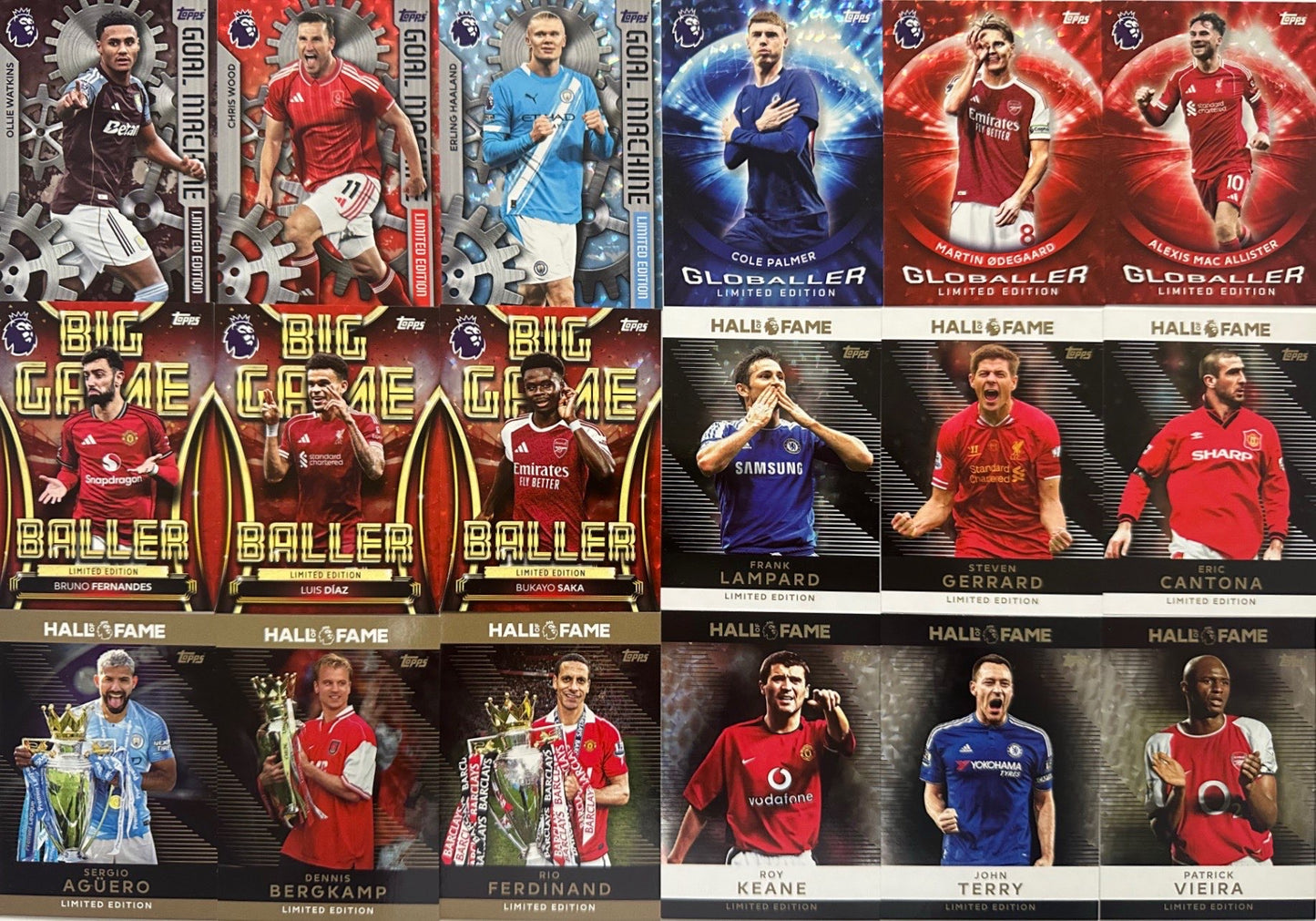 Topps Premier League 2026 Trading Card raccoglitore + set 450 cards + Limited Edition