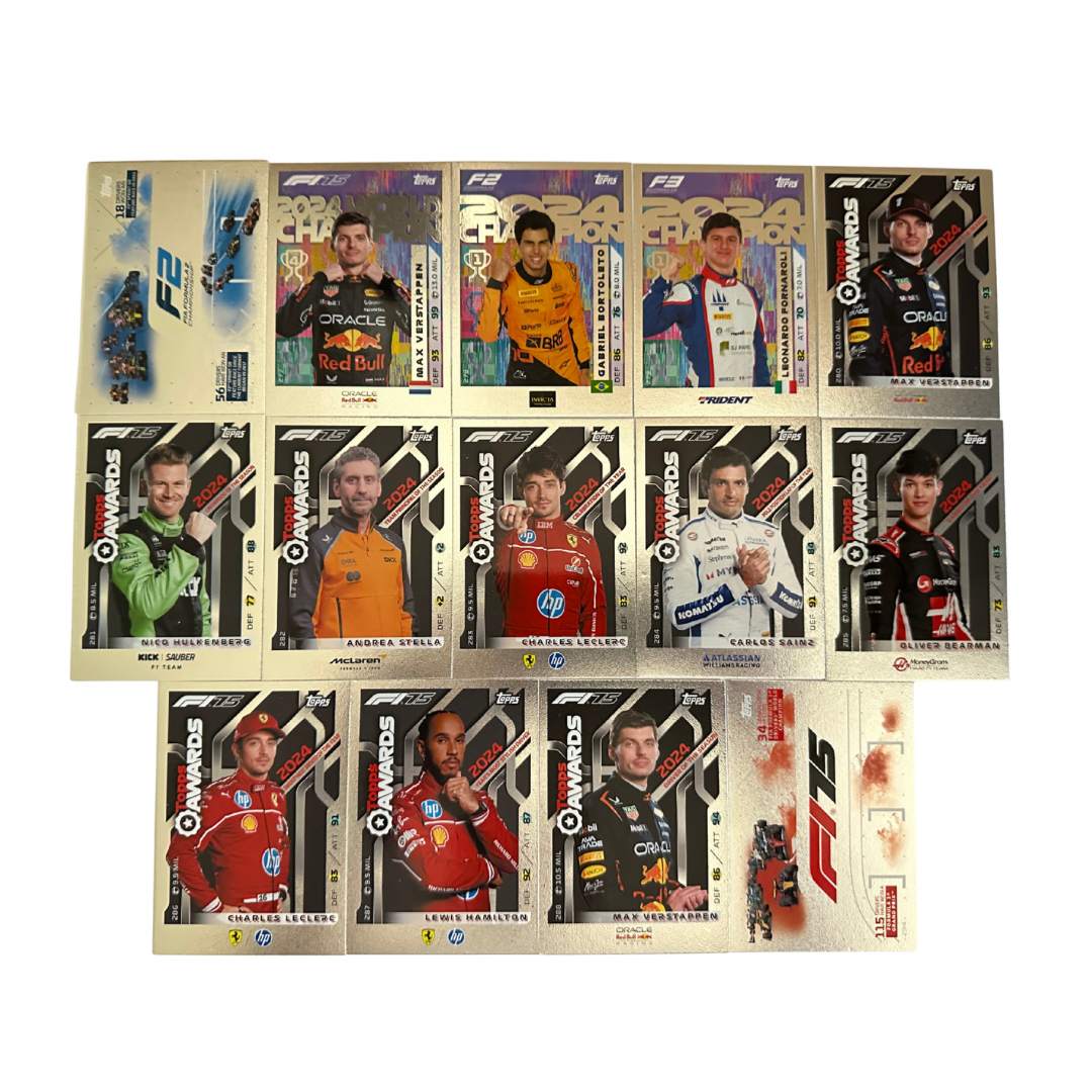 Turbo Attax 2025 Topps Formula 1 - Lotto 45 card speciali diverse
