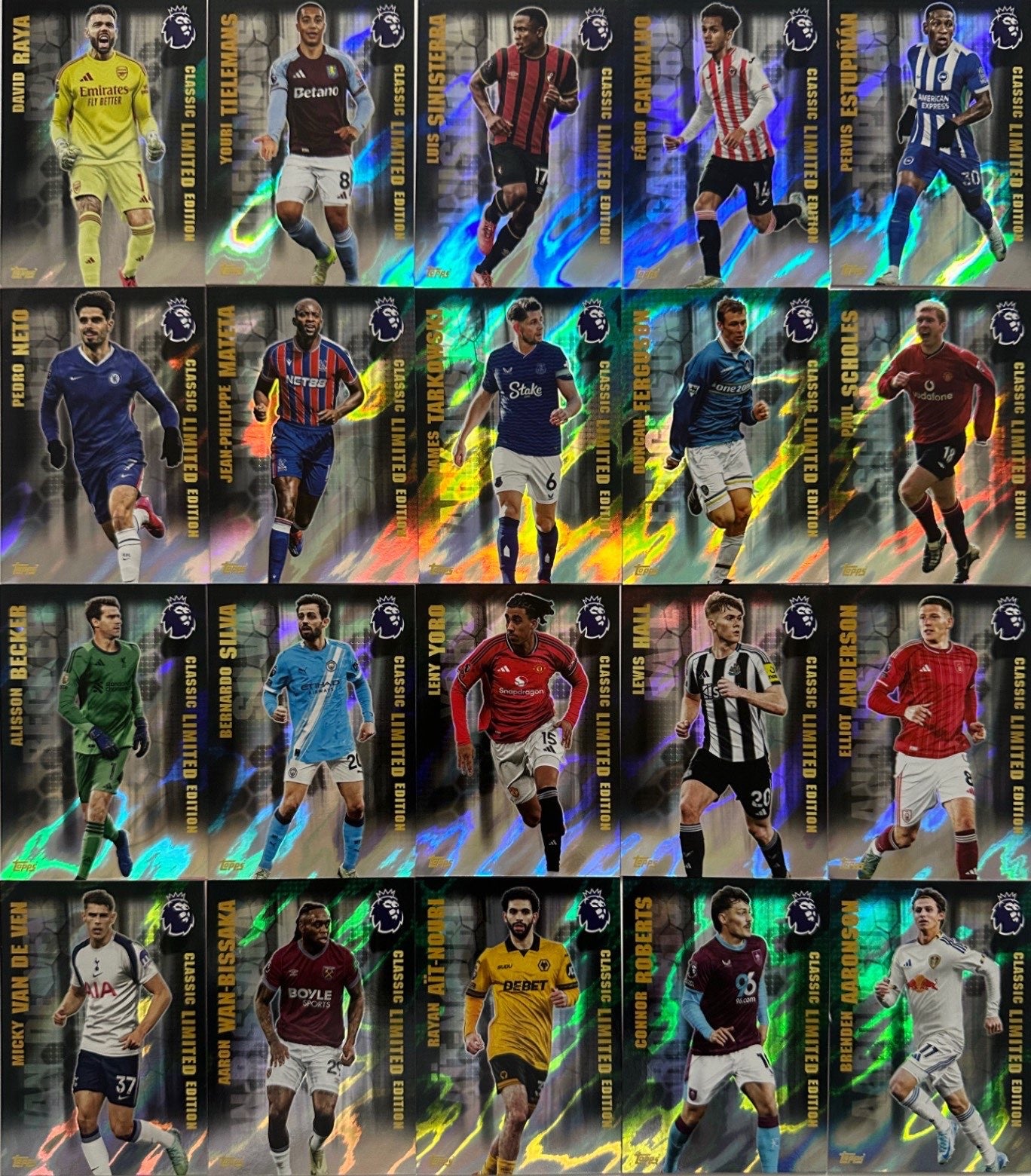 Topps Premier League 2026 Trading Card raccoglitore + set 450 cards + Limited Edition