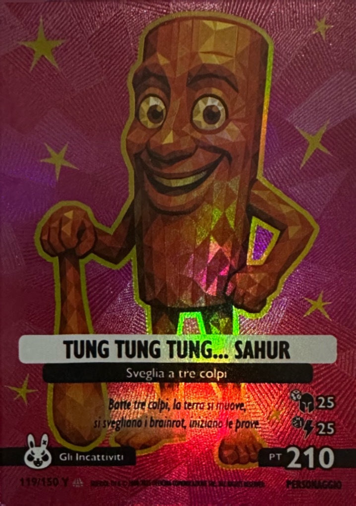 Skifidol Italian Brainrot Anomalia Galattica Serie Gamma - Card a scelta 1-150