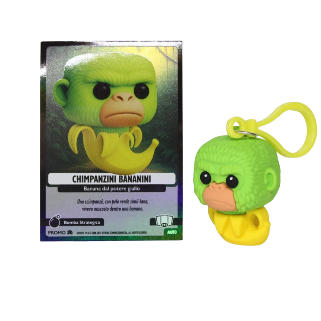 Skifidol Italian Brainrot Universo Psichedelico - Scegli Personaggi 3D + Card Promo