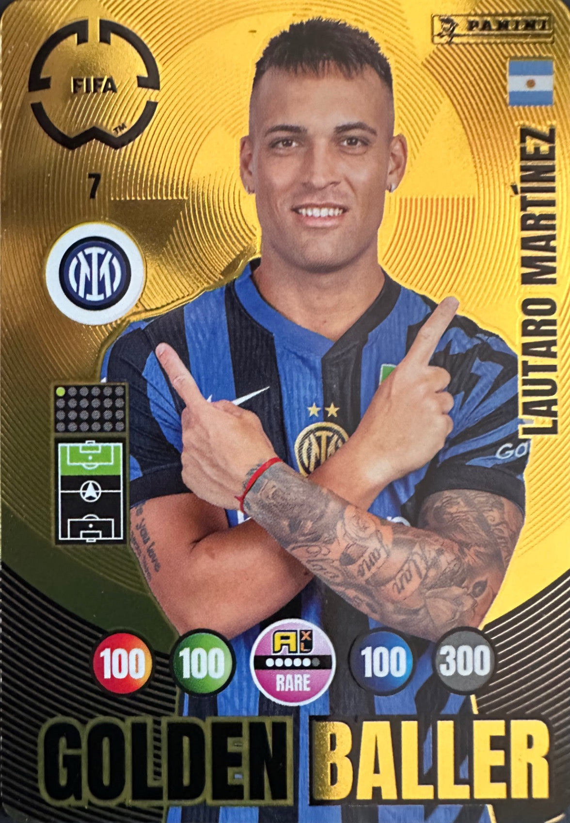 Adrenalyn XL Fifa Club World Cup 2025 mancolista - Scegli Carde Golden Baller Invincible