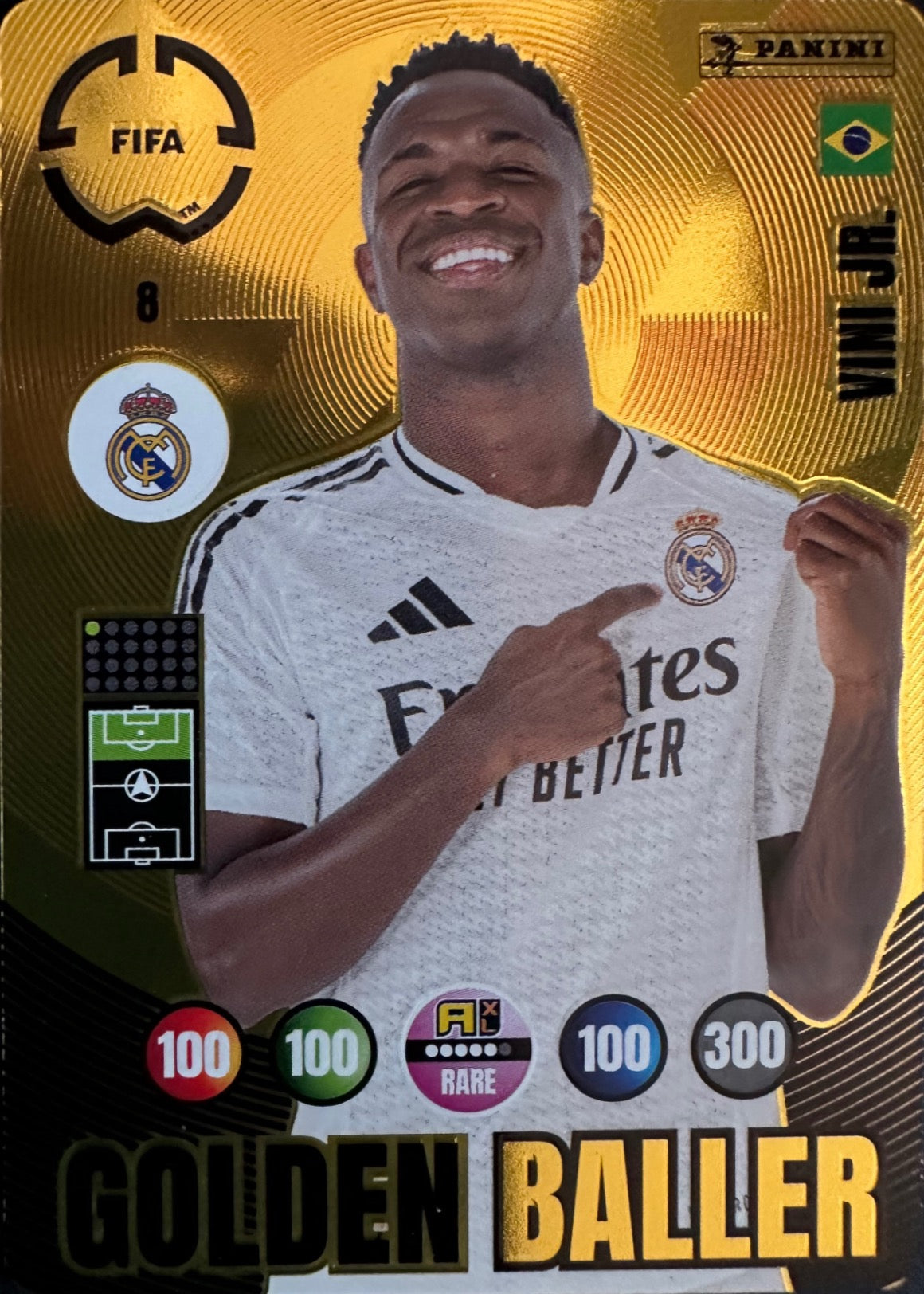 Adrenalyn XL Fifa Club World Cup 2025 mancolista - Scegli Carde Golden Baller Invincible