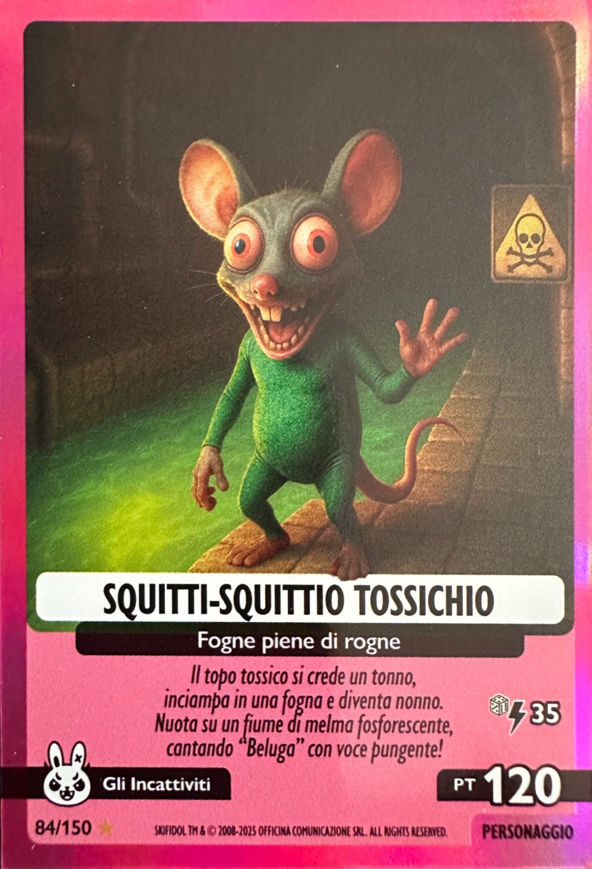 Skifidol Italian Brainrot Universo Psichedelico mancolista - Scegli Card da 1 a 100