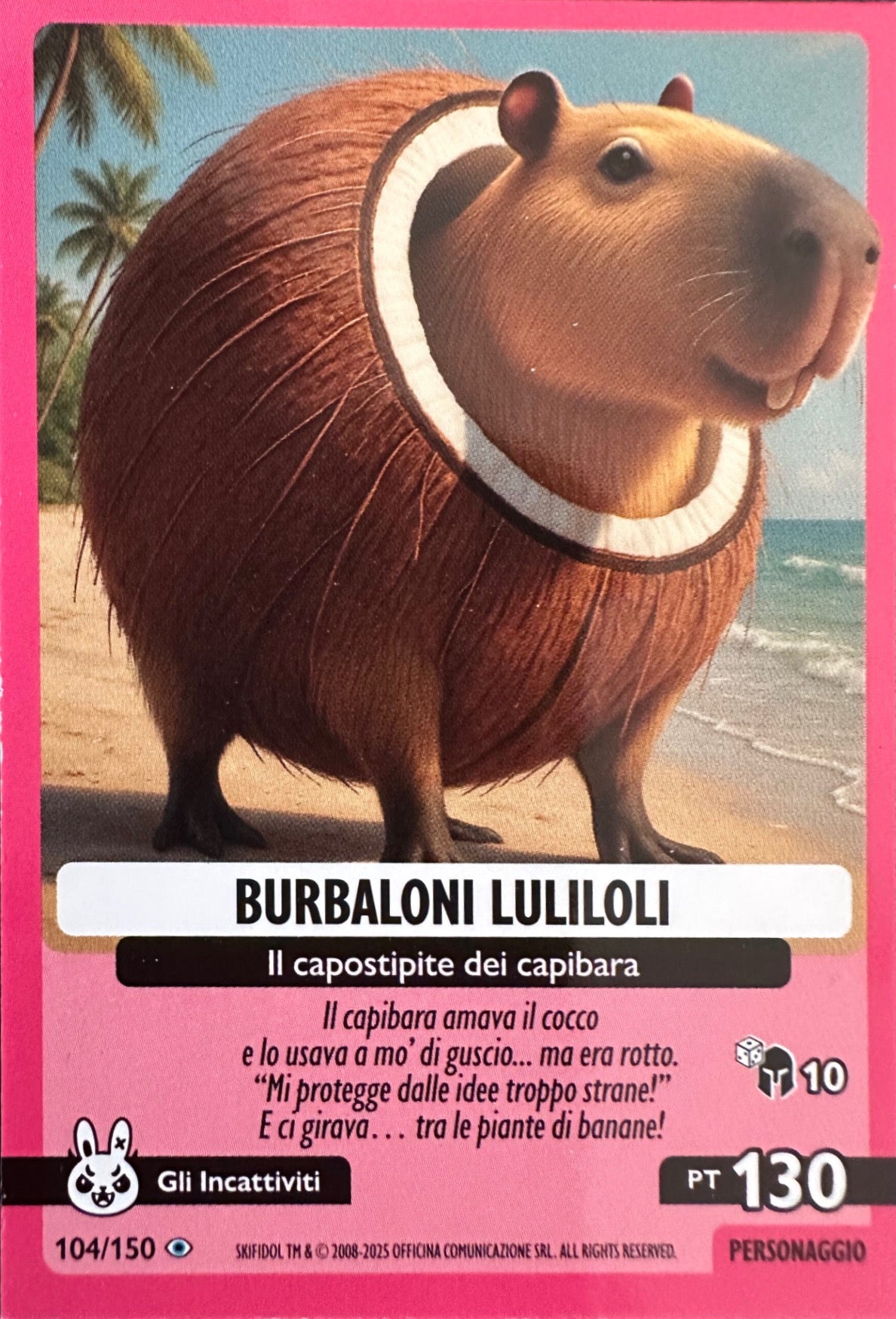 Skifidol Italian Brainrot Universo Psichedelico mancolista - Scegli Card da 101 a 150
