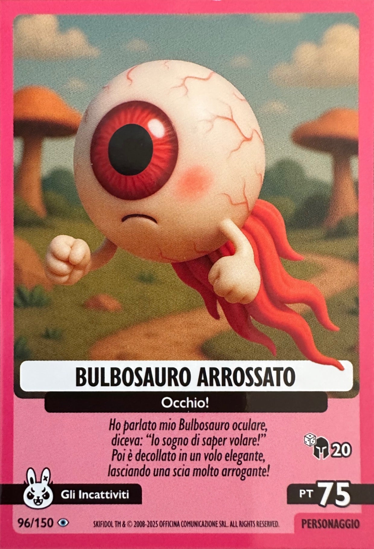 Skifidol Italian Brainrot Universo Psichedelico mancolista - Scegli Card da 1 a 100