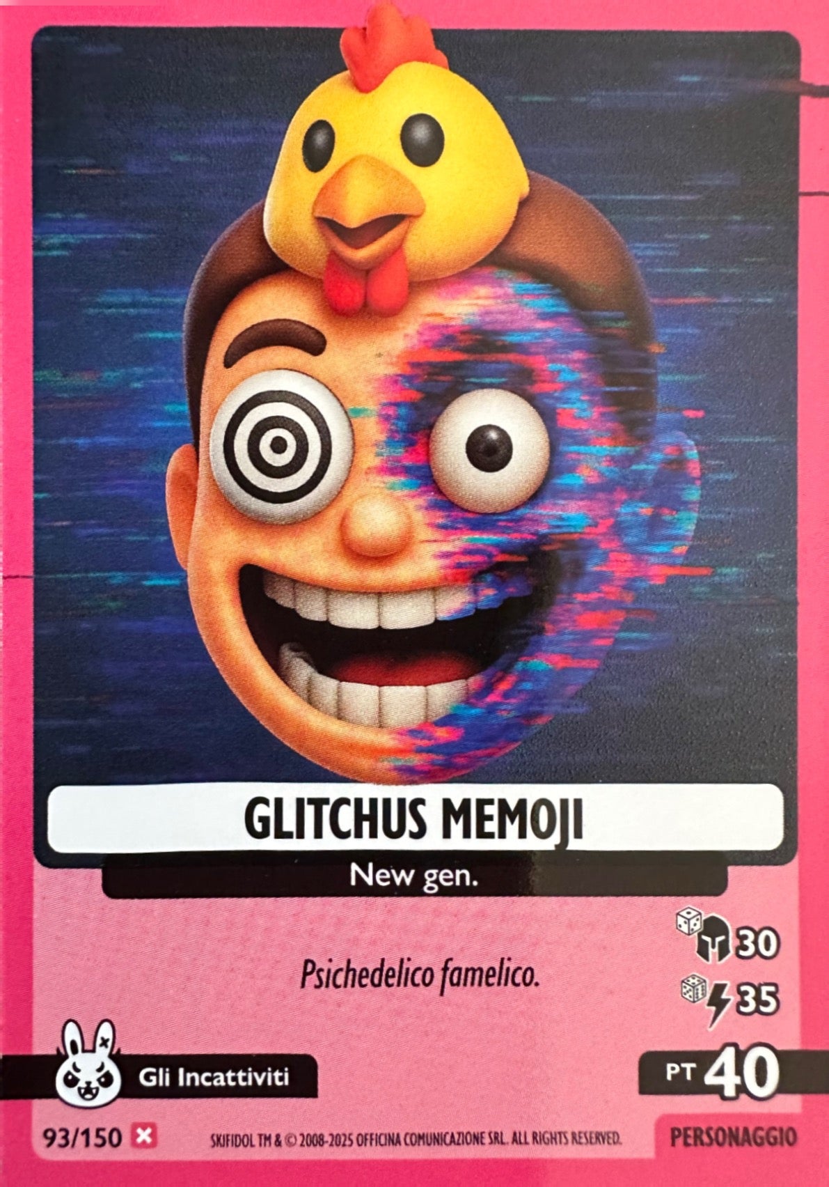 Skifidol Italian Brainrot Universo Psichedelico mancolista - Scegli Card da 1 a 100