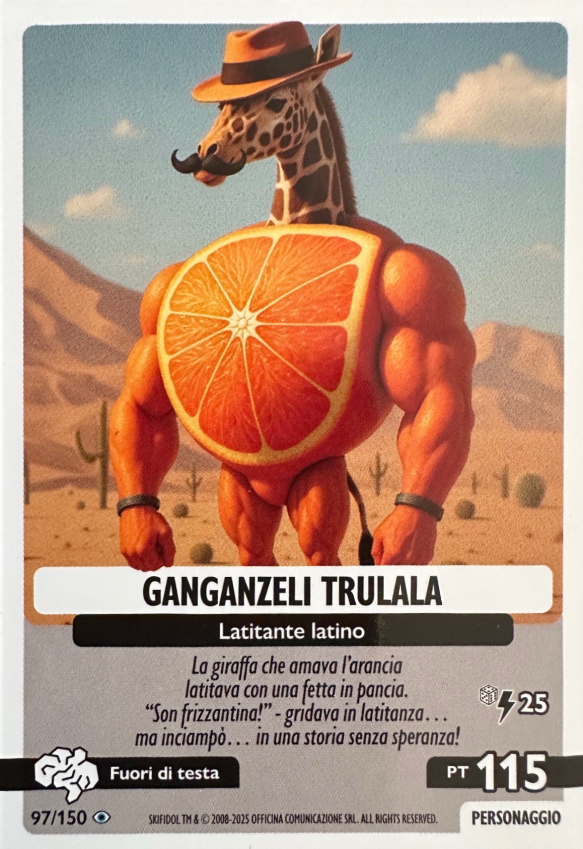 Skifidol Italian Brainrot Universo Psichedelico mancolista - Scegli Card da 1 a 100