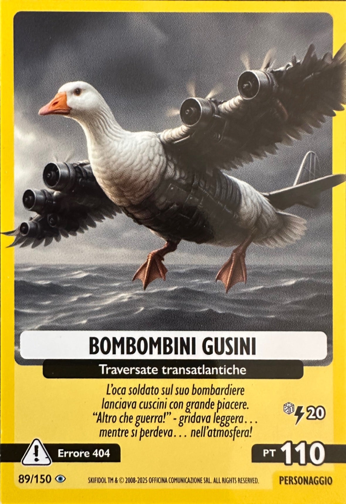 Skifidol Italian Brainrot Universo Psichedelico mancolista - Scegli Card da 1 a 100