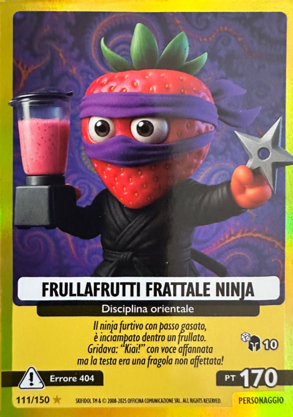 Skifidol Italian Brainrot Universo Psichedelico mancolista - Scegli Card da 101 a 150