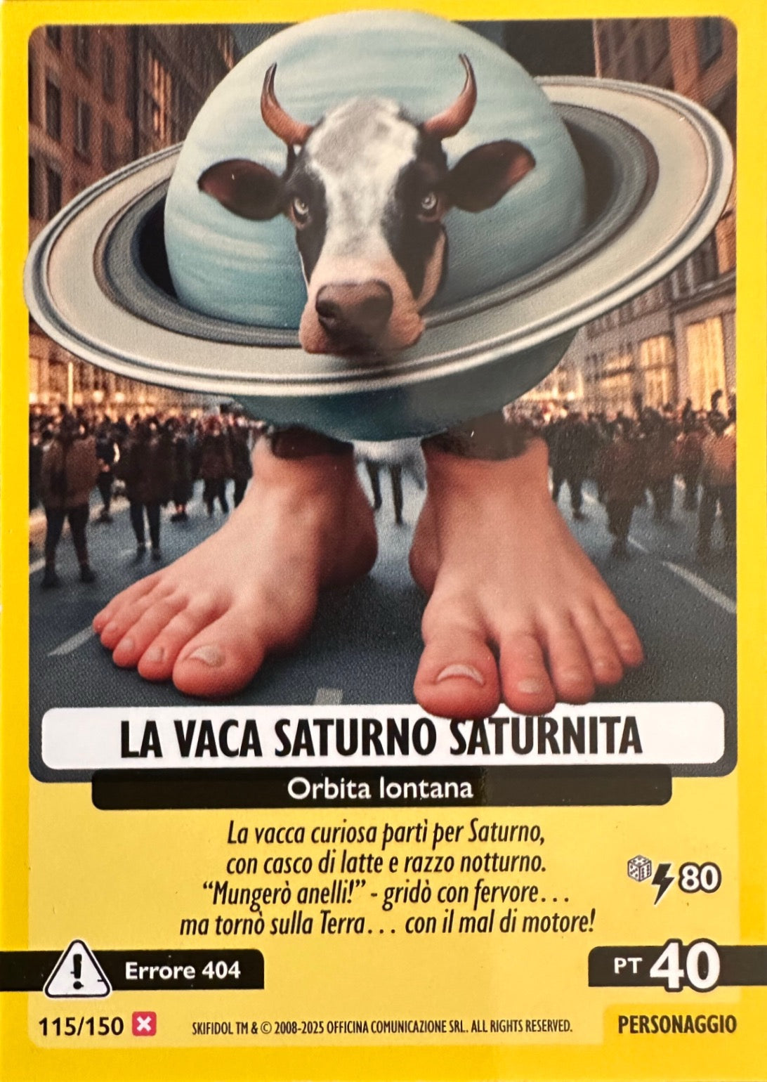 Skifidol Italian Brainrot Universo Psichedelico mancolista - Scegli Card da 101 a 150