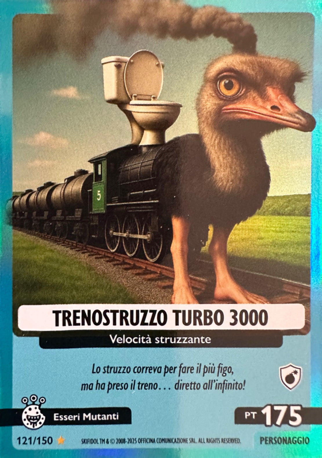 Skifidol Italian Brainrot Universo Psichedelico mancolista - Scegli Card da 101 a 150