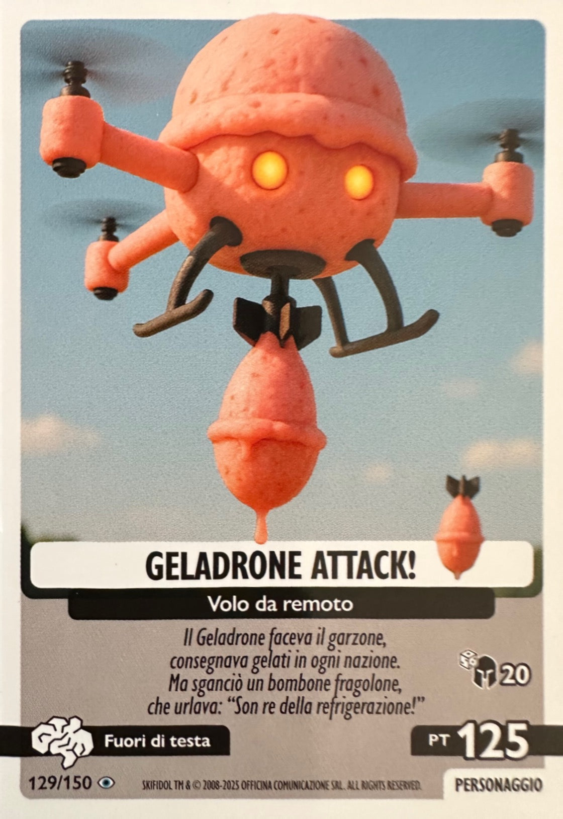 Skifidol Italian Brainrot Universo Psichedelico mancolista - Scegli Card da 101 a 150