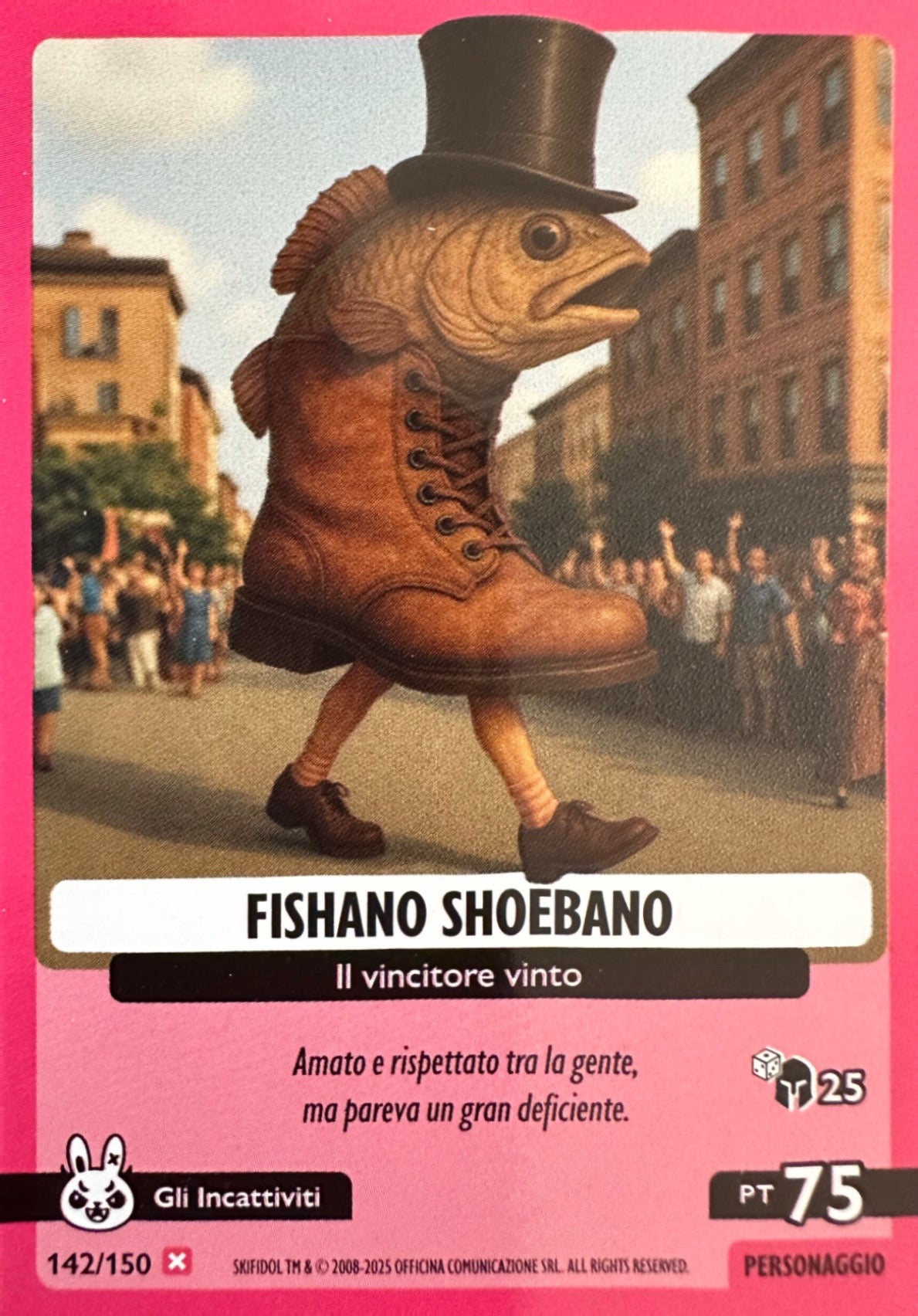 Skifidol Italian Brainrot Universo Psichedelico mancolista - Scegli Card da 101 a 150