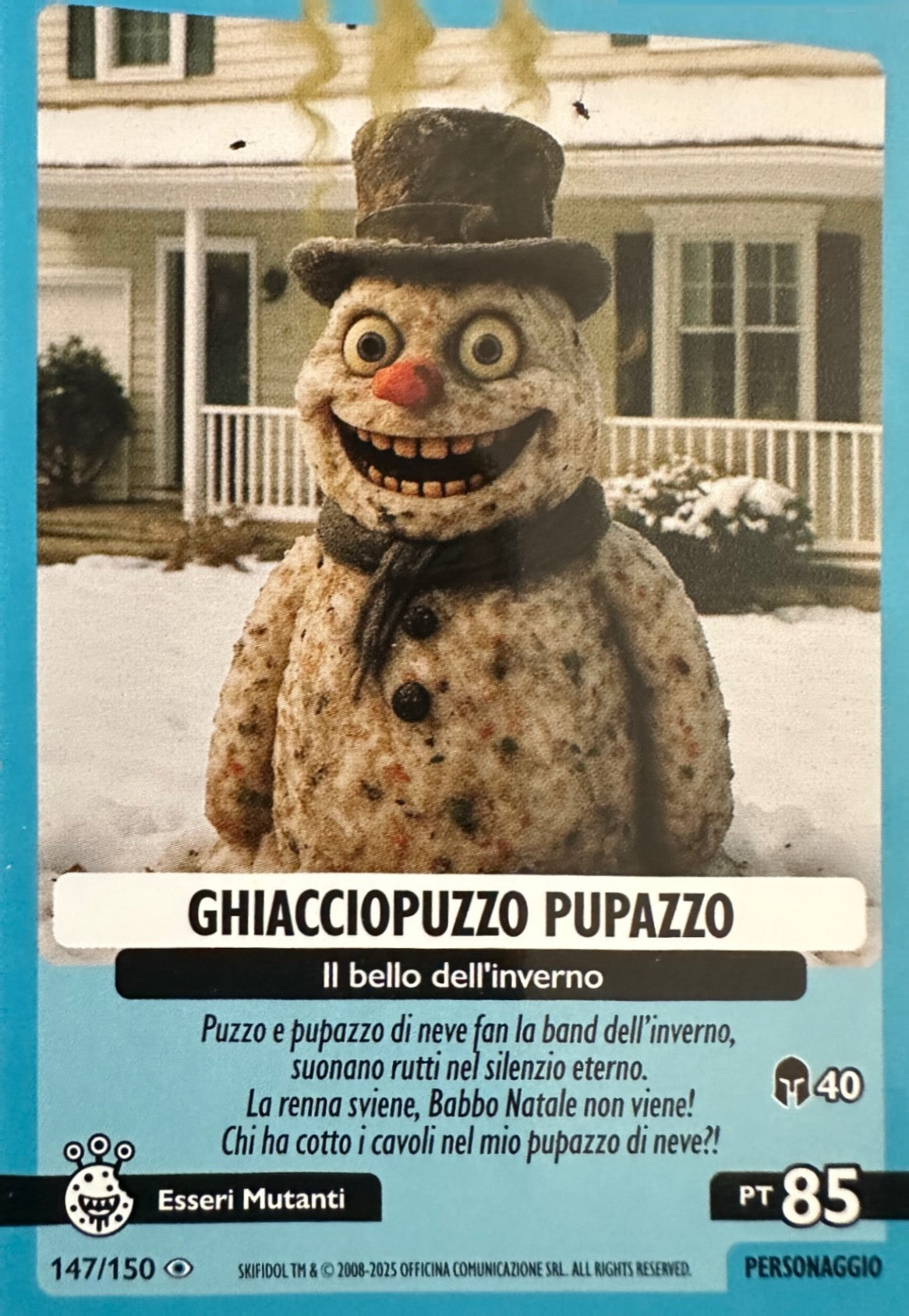 Skifidol Italian Brainrot Universo Psichedelico mancolista - Scegli Card da 101 a 150