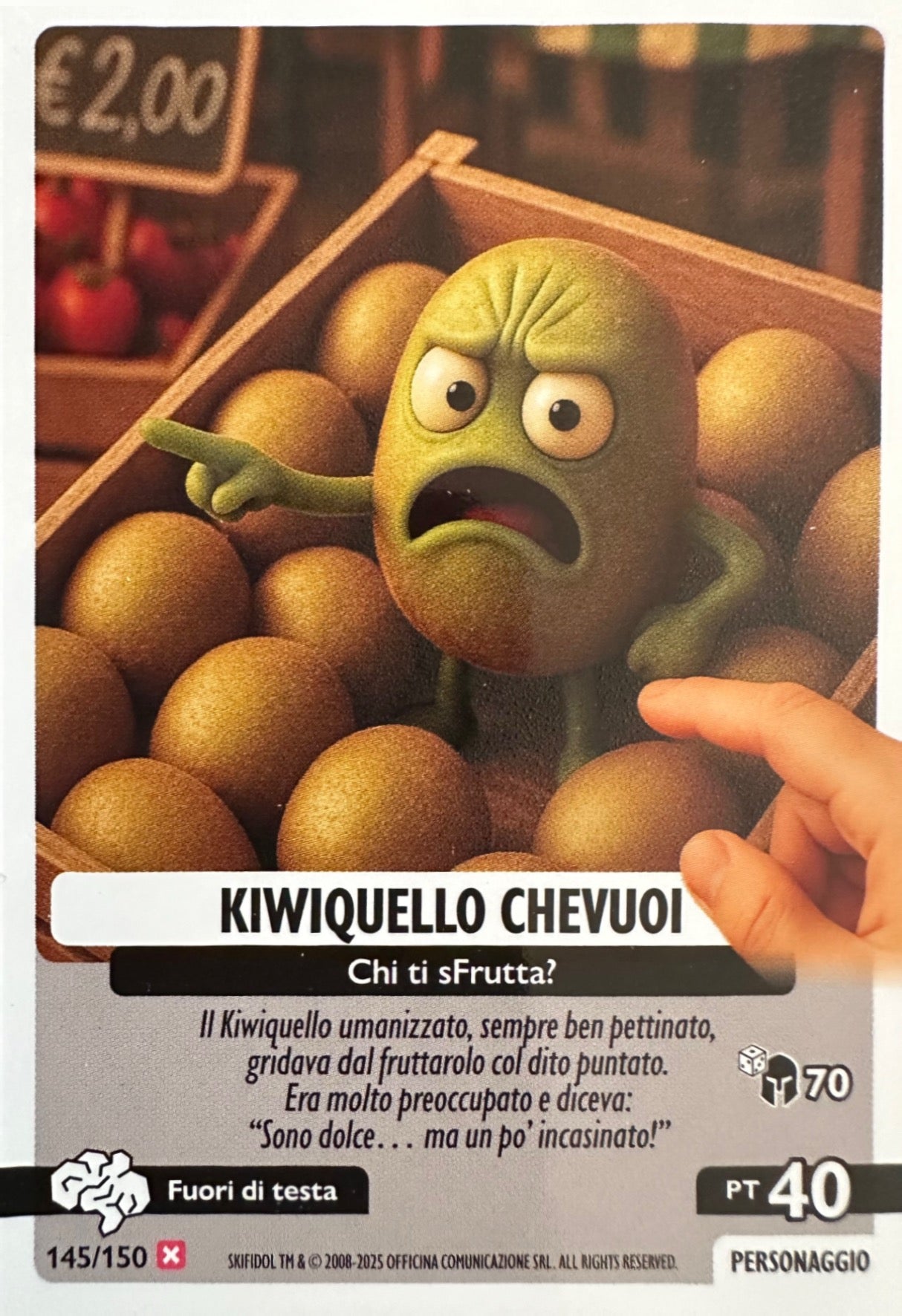 Skifidol Italian Brainrot Universo Psichedelico mancolista - Scegli Card da 101 a 150