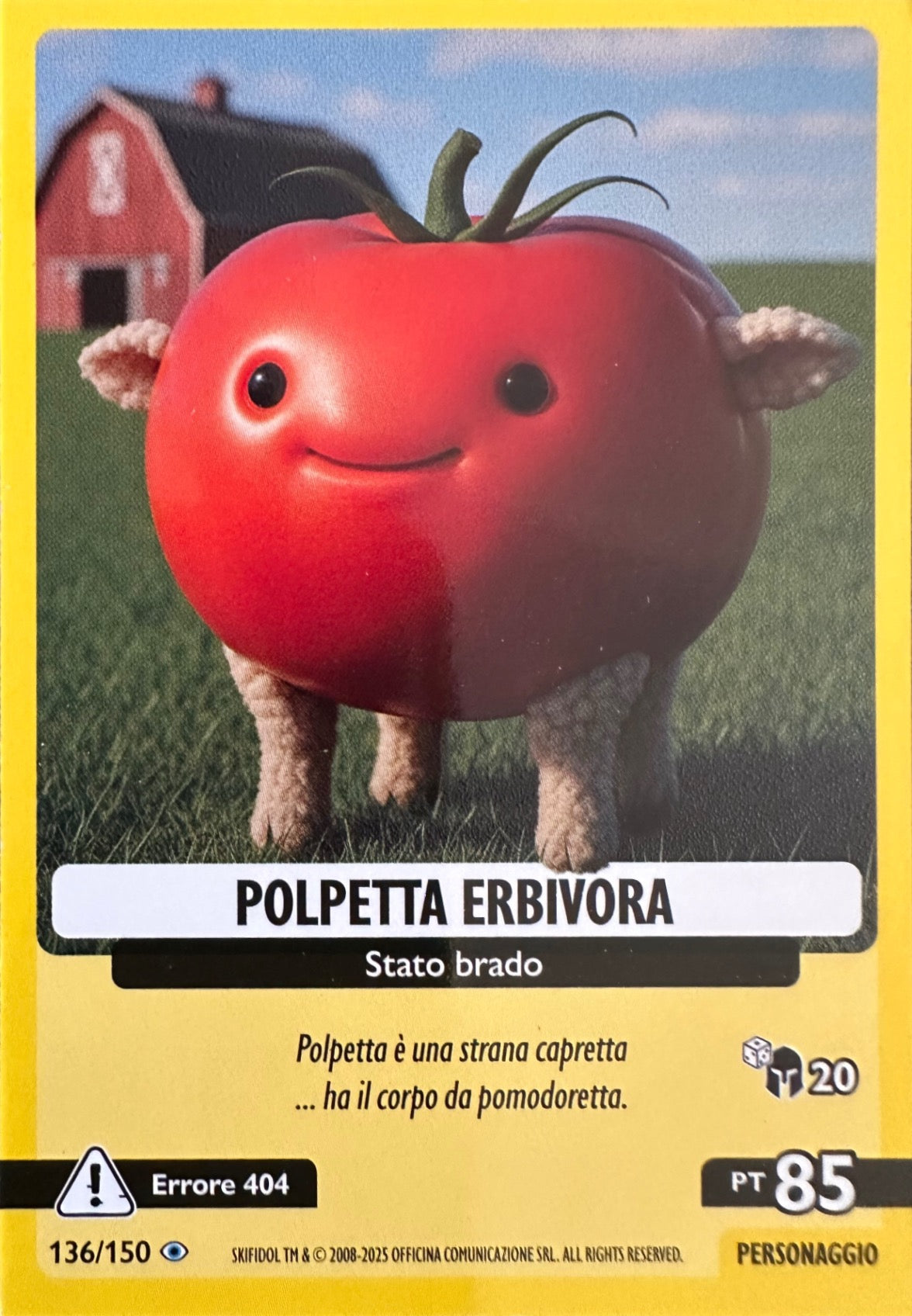 Skifidol Italian Brainrot Universo Psichedelico mancolista - Scegli Card da 101 a 150
