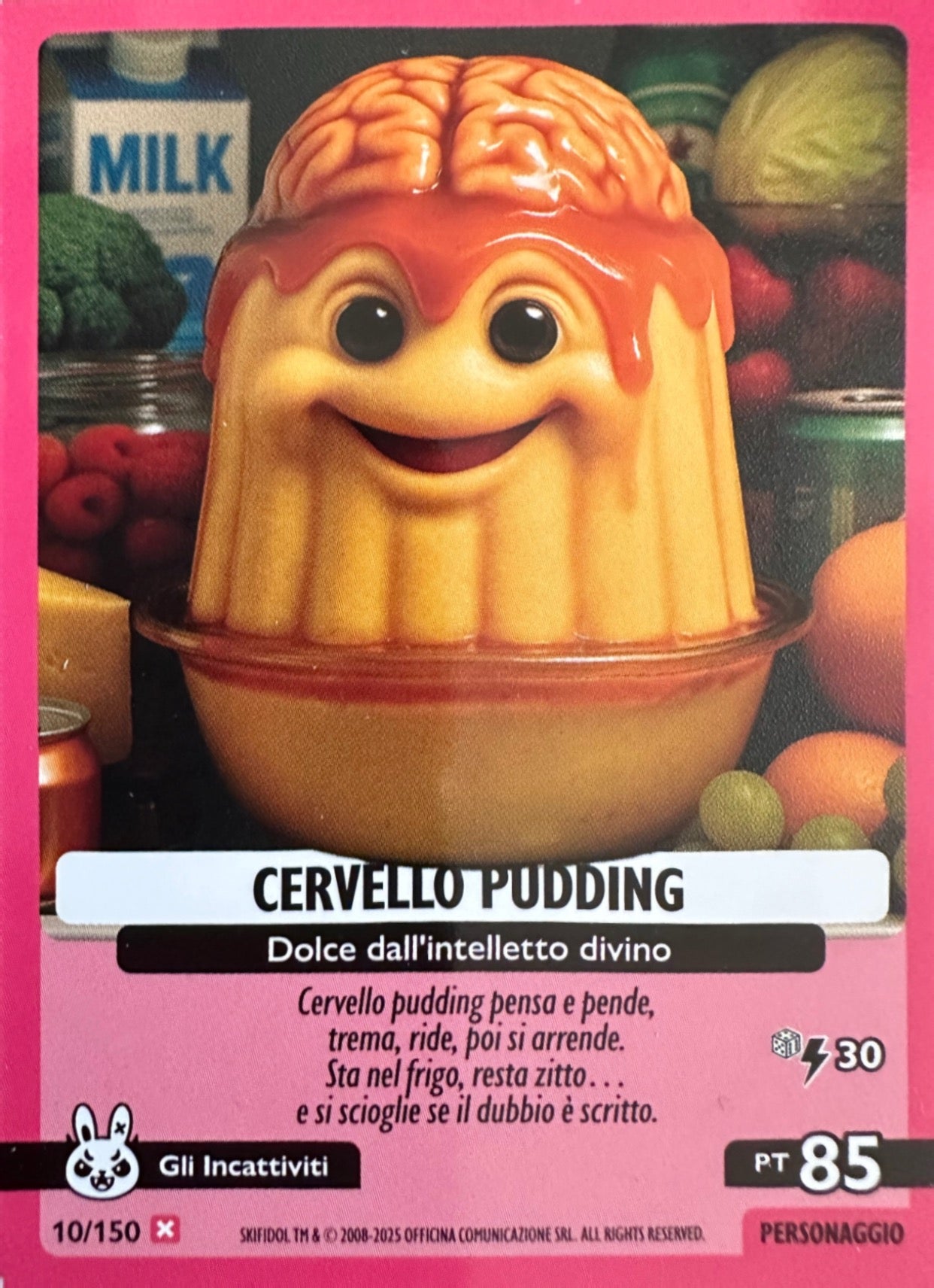 Skifidol Italian Brainrot Universo Psichedelico mancolista - Scegli Card da 1 a 100