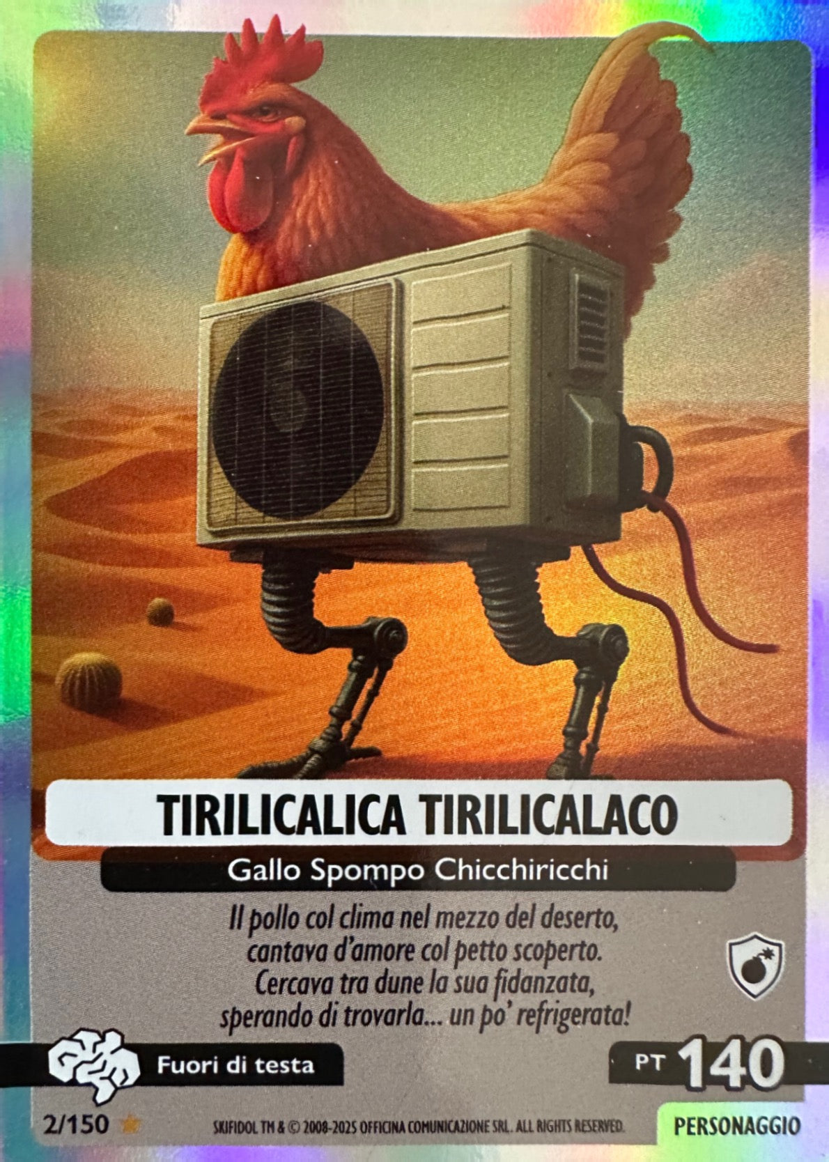Skifidol Italian Brainrot Universo Psichedelico mancolista - Scegli Card da 1 a 100