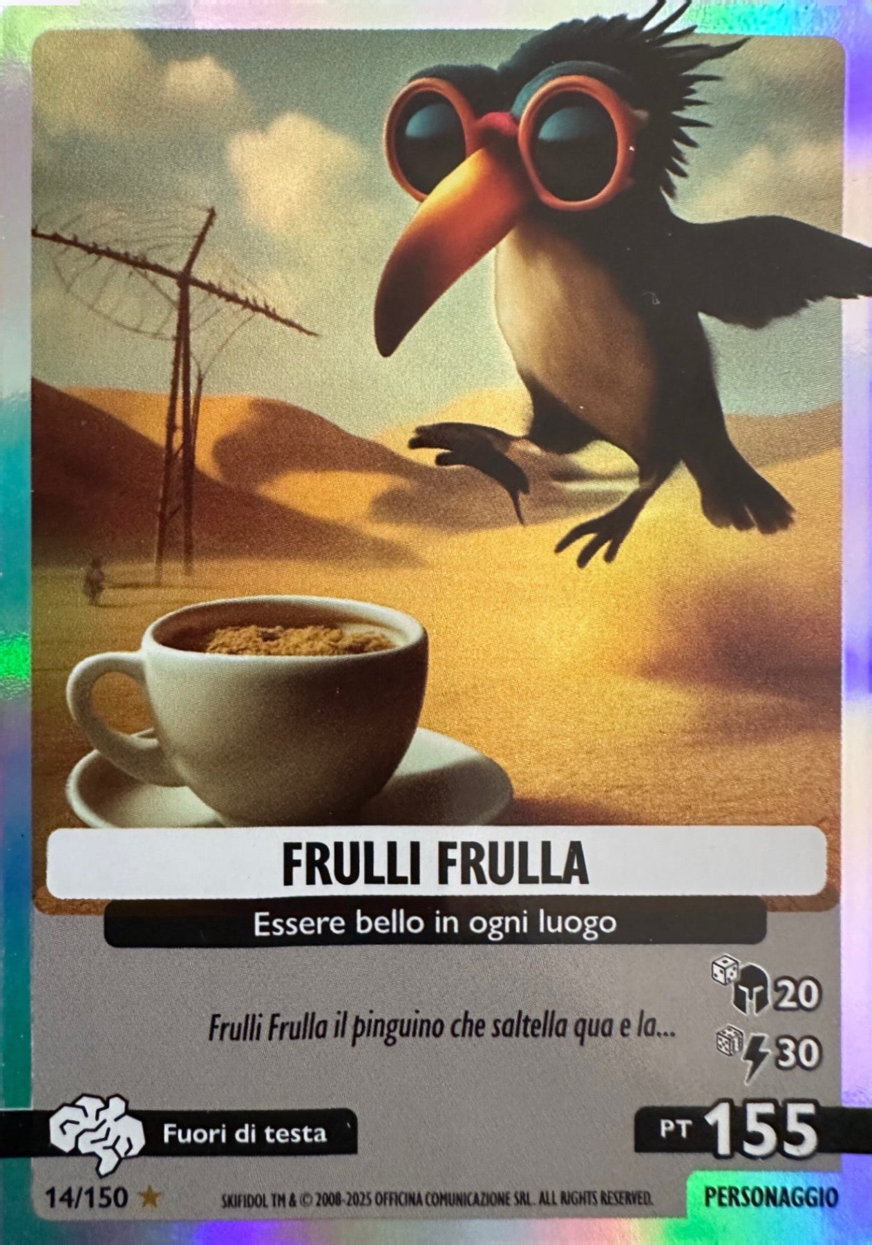 Skifidol Italian Brainrot Universo Psichedelico mancolista - Scegli Card da 1 a 100