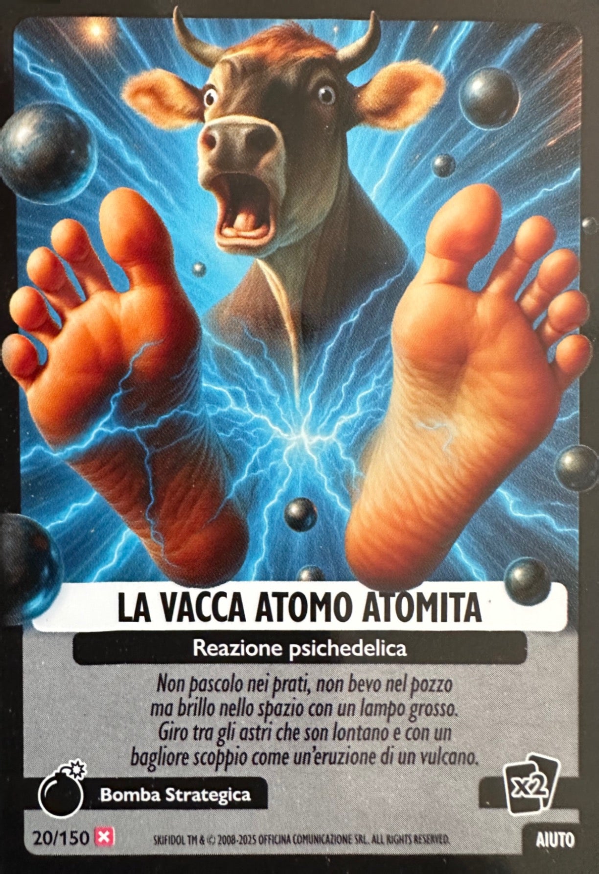 Skifidol Italian Brainrot Universo Psichedelico mancolista - Scegli Card da 1 a 100