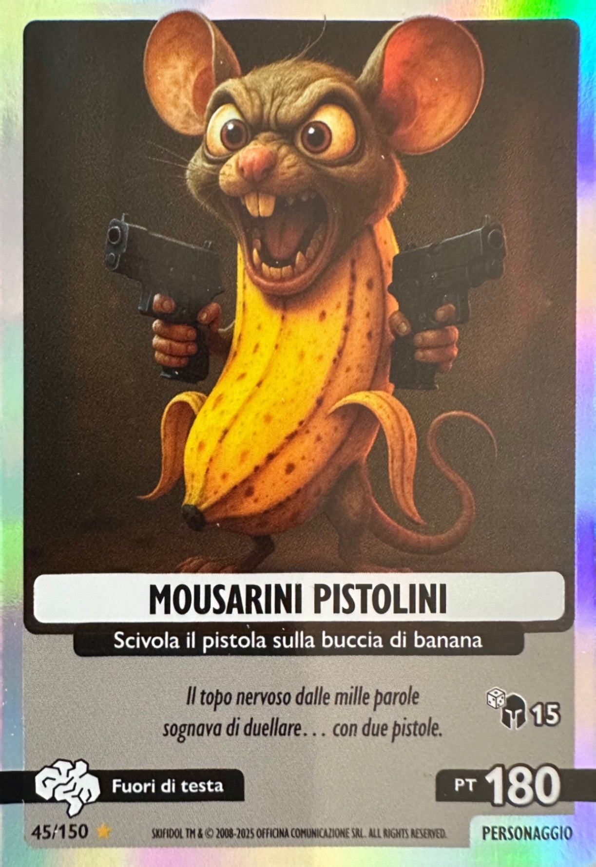 Skifidol Italian Brainrot Universo Psichedelico mancolista - Scegli Card da 1 a 100