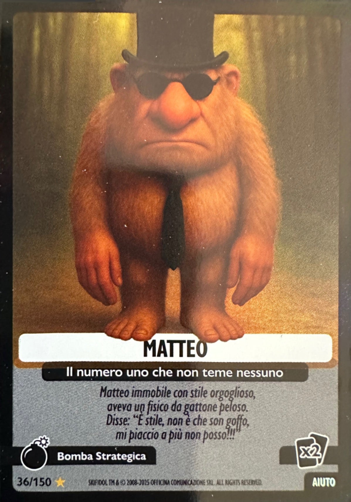 Skifidol Italian Brainrot Universo Psichedelico mancolista - Scegli Card da 1 a 100