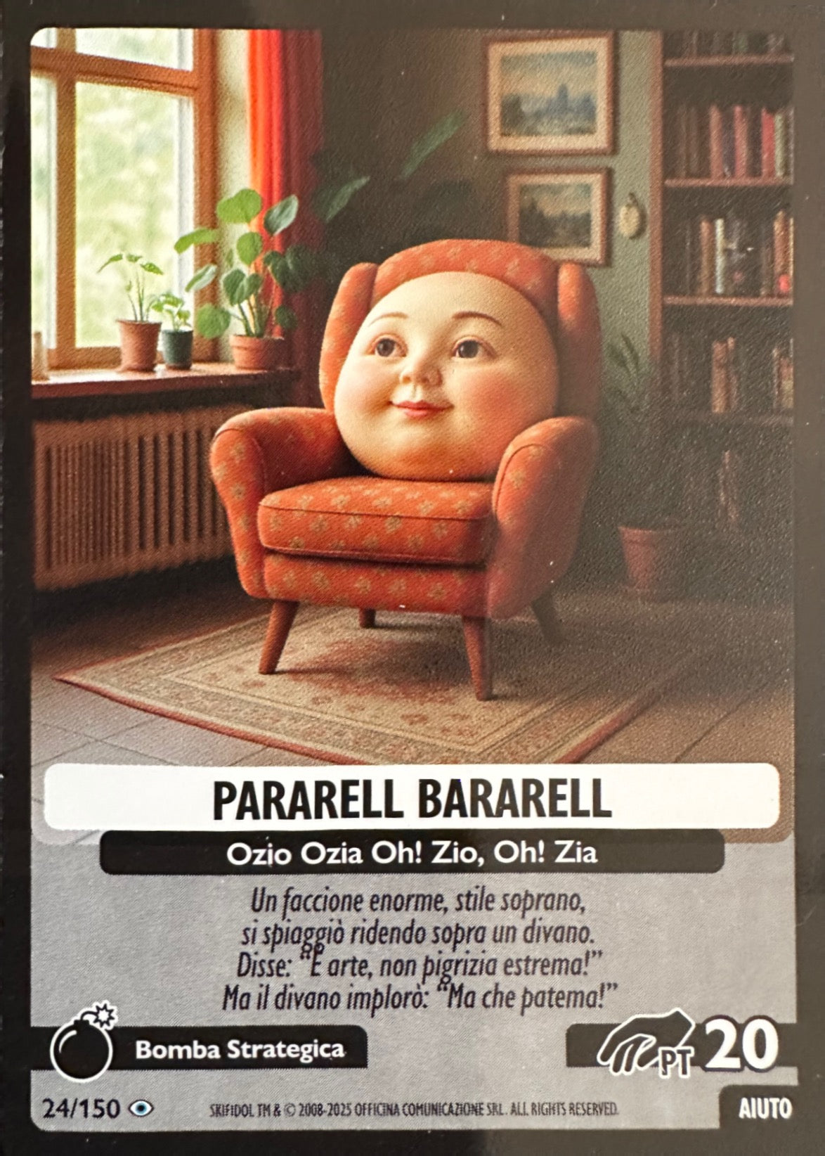 Skifidol Italian Brainrot Universo Psichedelico mancolista - Scegli Card da 1 a 100