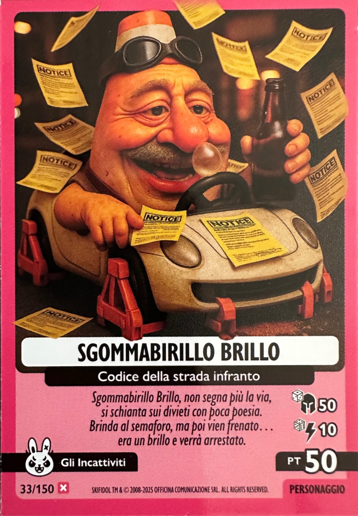 Skifidol Italian Brainrot Universo Psichedelico mancolista - Scegli Card da 1 a 100