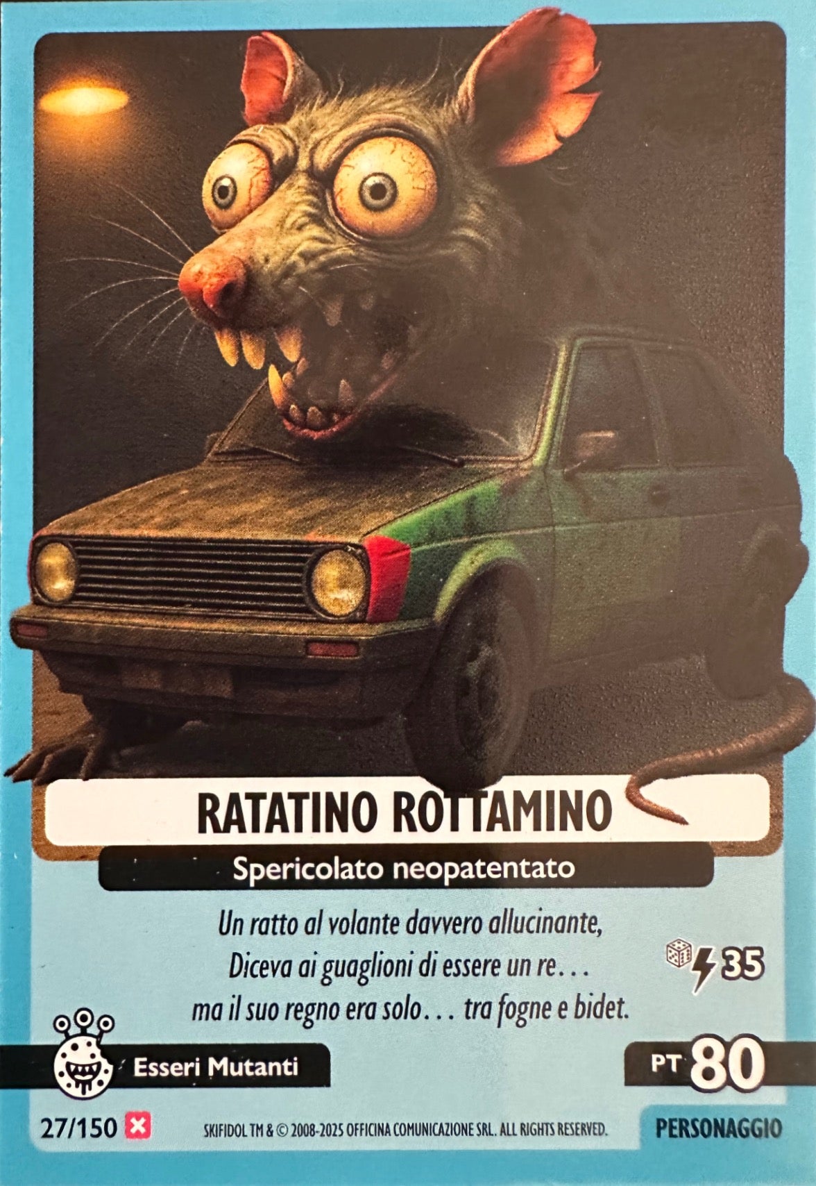 Skifidol Italian Brainrot Universo Psichedelico mancolista - Scegli Card da 1 a 100