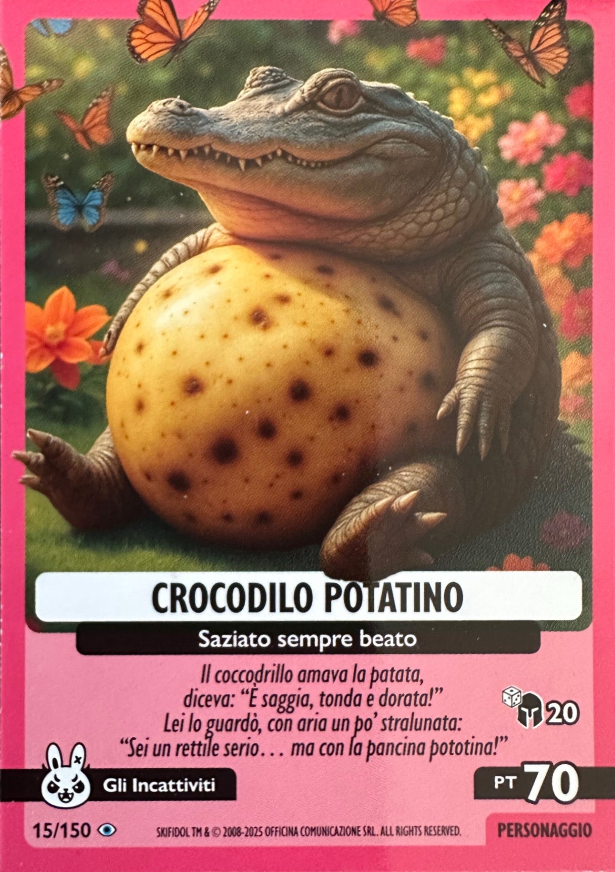 Skifidol Italian Brainrot Universo Psichedelico mancolista - Scegli Card da 1 a 100