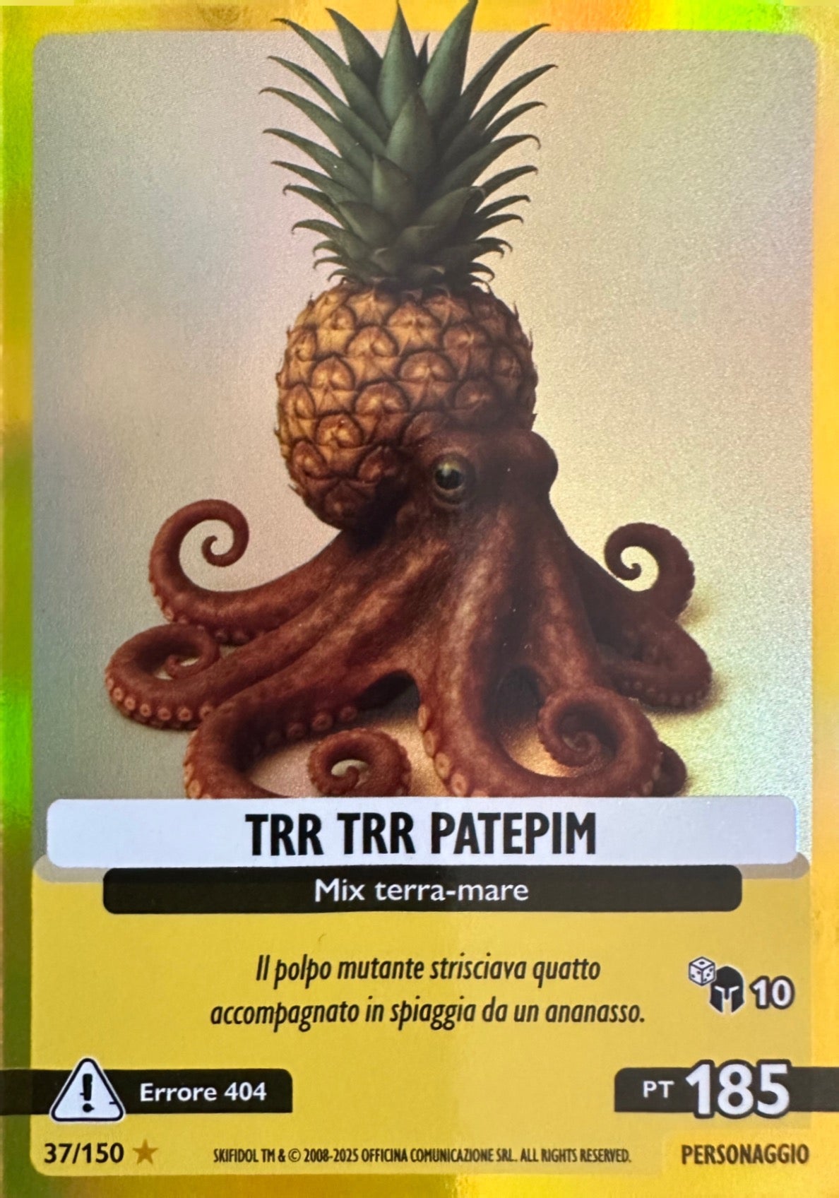 Skifidol Italian Brainrot Universo Psichedelico mancolista - Scegli Card da 1 a 100