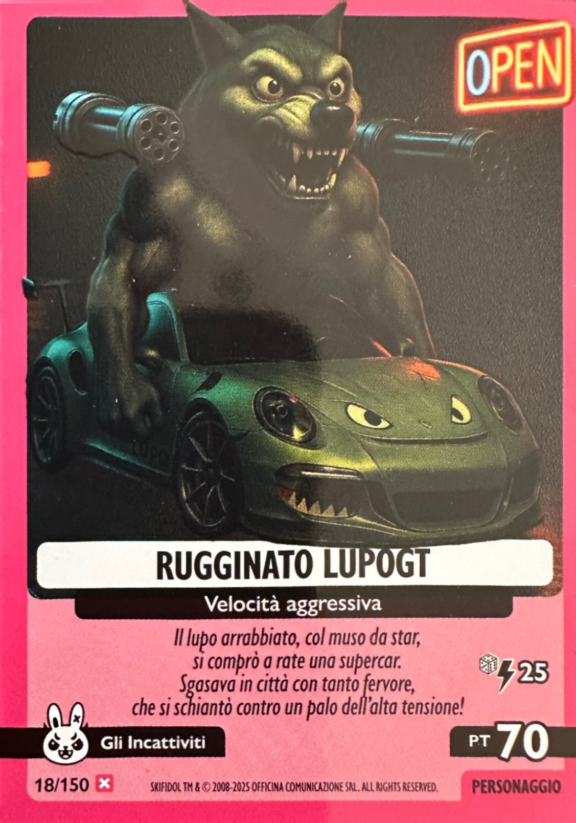Skifidol Italian Brainrot Universo Psichedelico mancolista - Scegli Card da 1 a 100