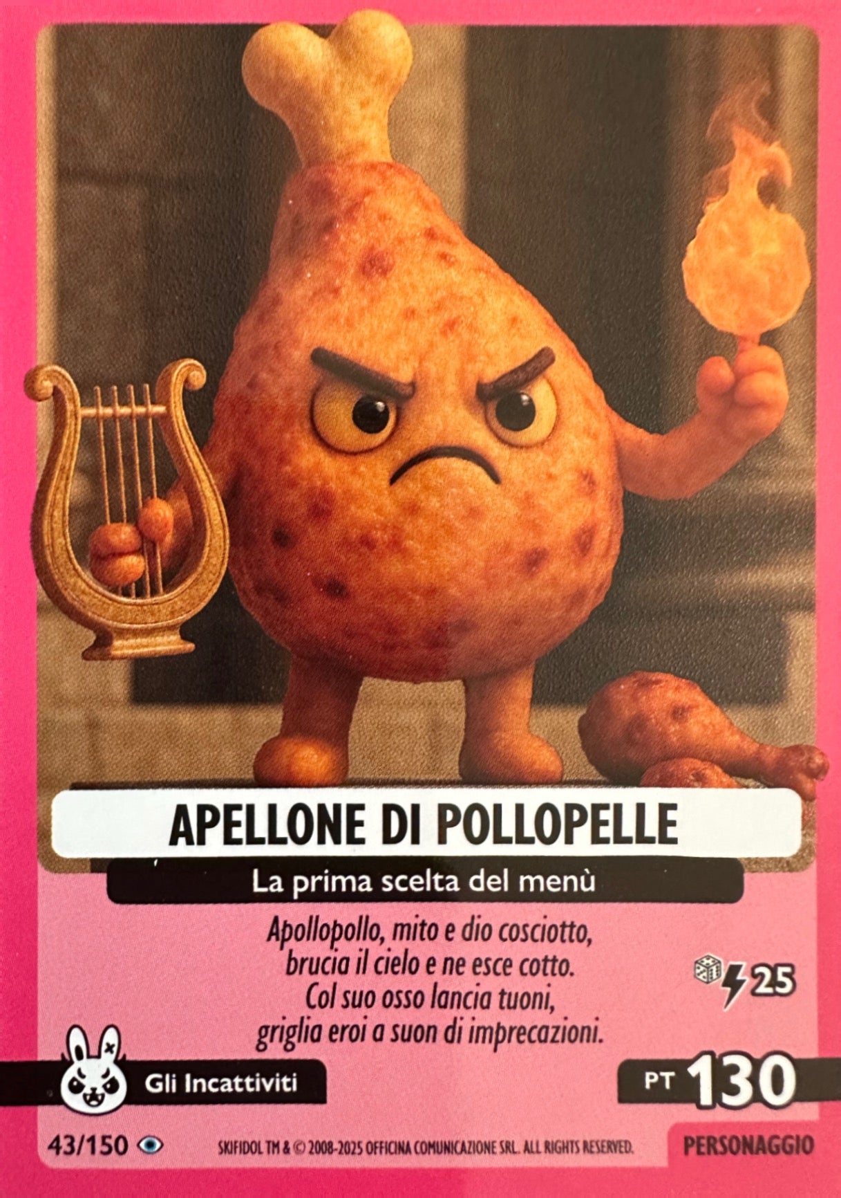 Skifidol Italian Brainrot Universo Psichedelico mancolista - Scegli Card da 1 a 100