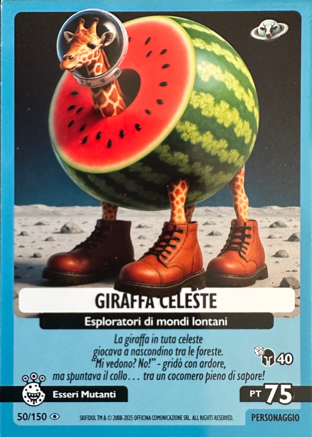 Skifidol Italian Brainrot Universo Psichedelico mancolista - Scegli Card da 1 a 100