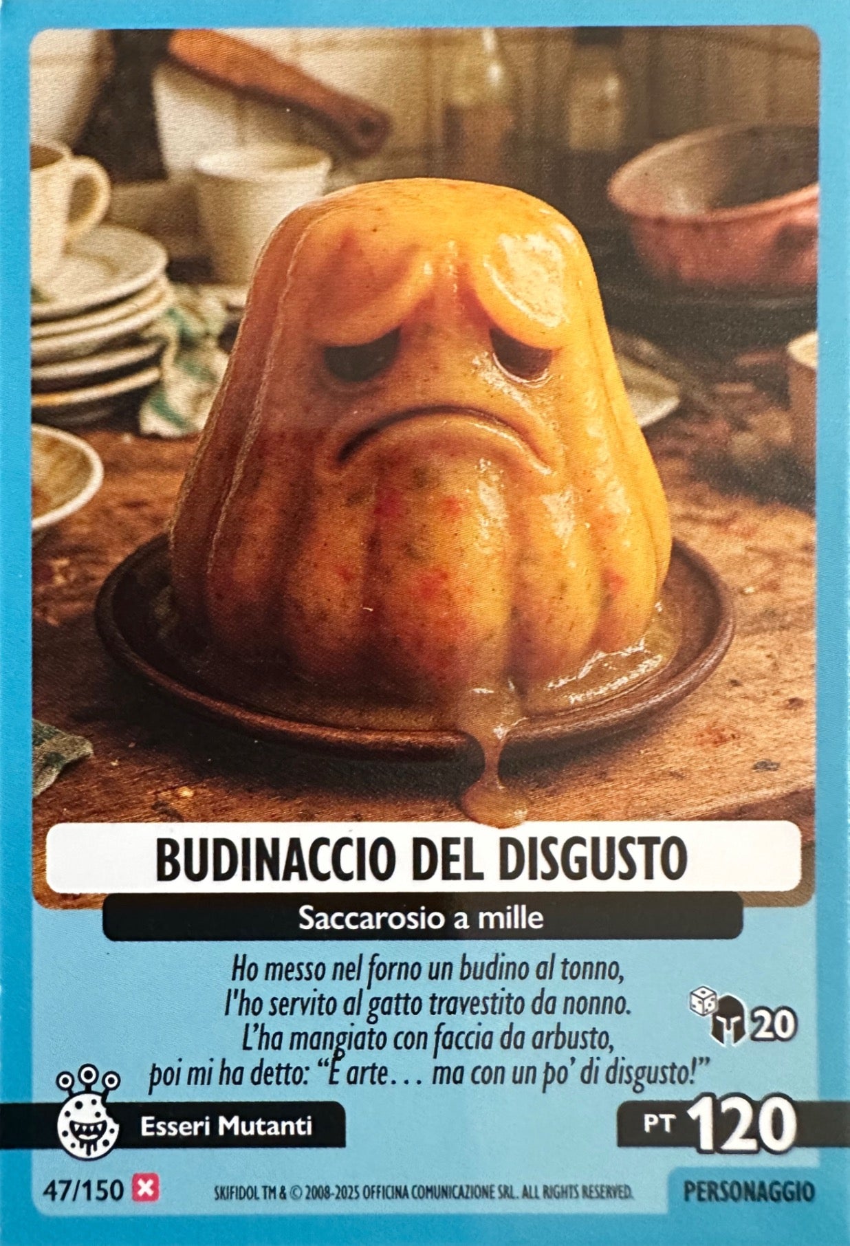 Skifidol Italian Brainrot Universo Psichedelico mancolista - Scegli Card da 1 a 100