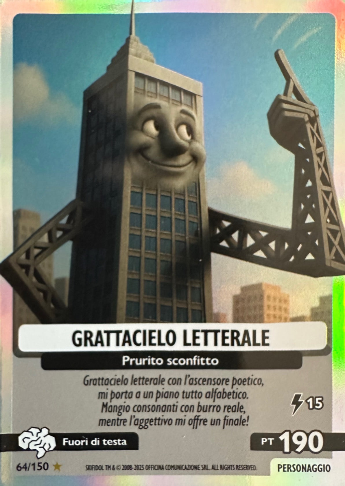 Skifidol Italian Brainrot Universo Psichedelico mancolista - Scegli Card da 1 a 100