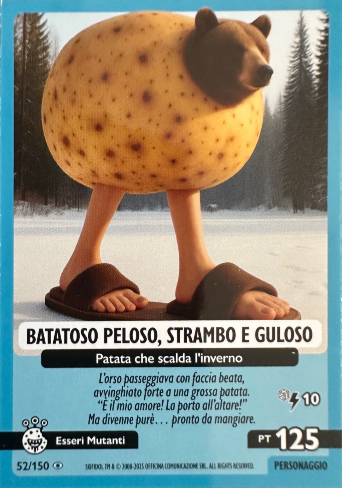 Skifidol Italian Brainrot Universo Psichedelico mancolista - Scegli Card da 1 a 100