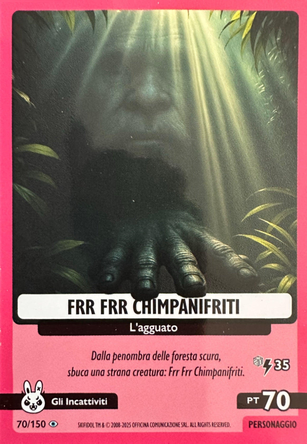 Skifidol Italian Brainrot Universo Psichedelico mancolista - Scegli Card da 1 a 100