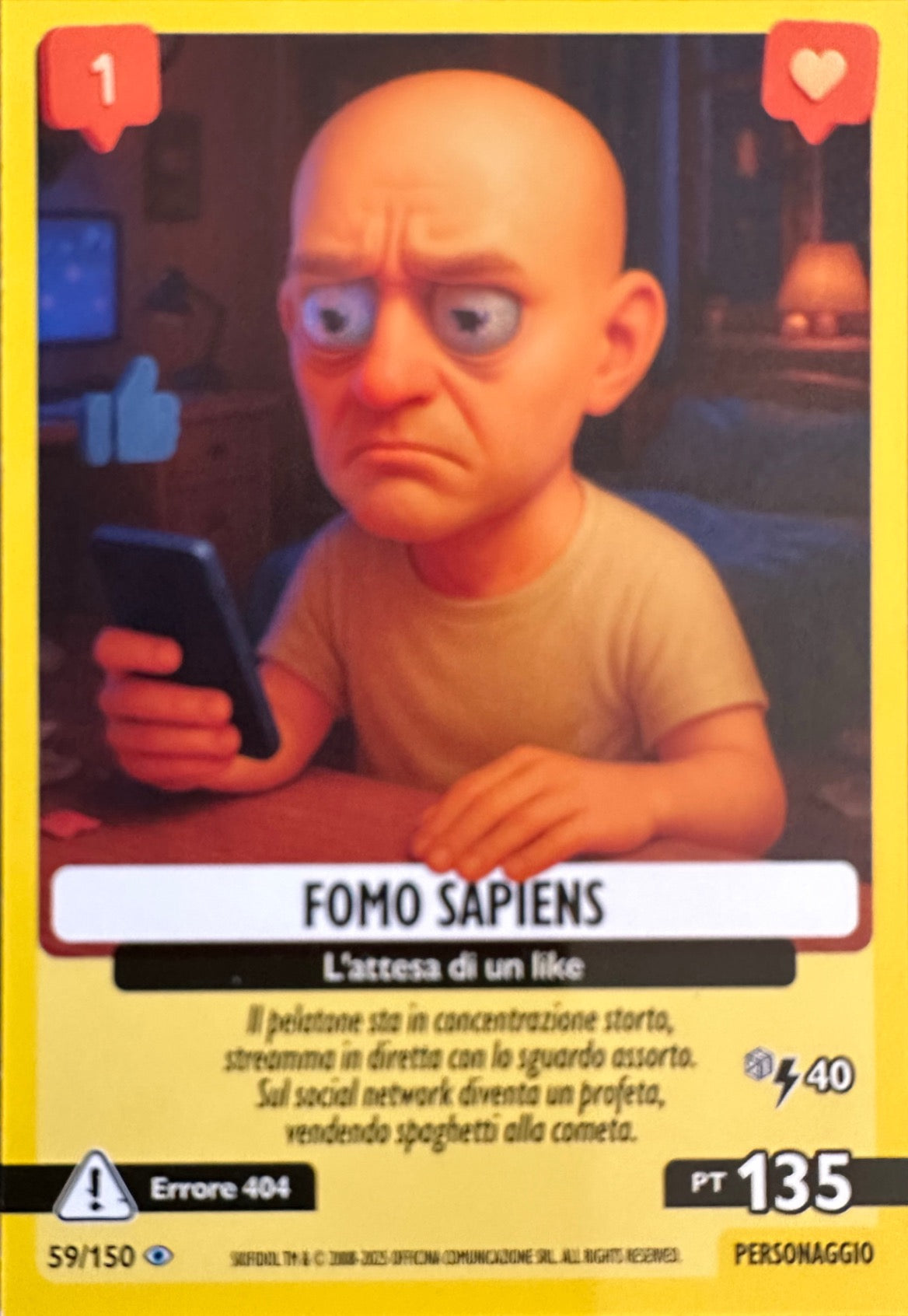 Skifidol Italian Brainrot Universo Psichedelico mancolista - Scegli Card da 1 a 100