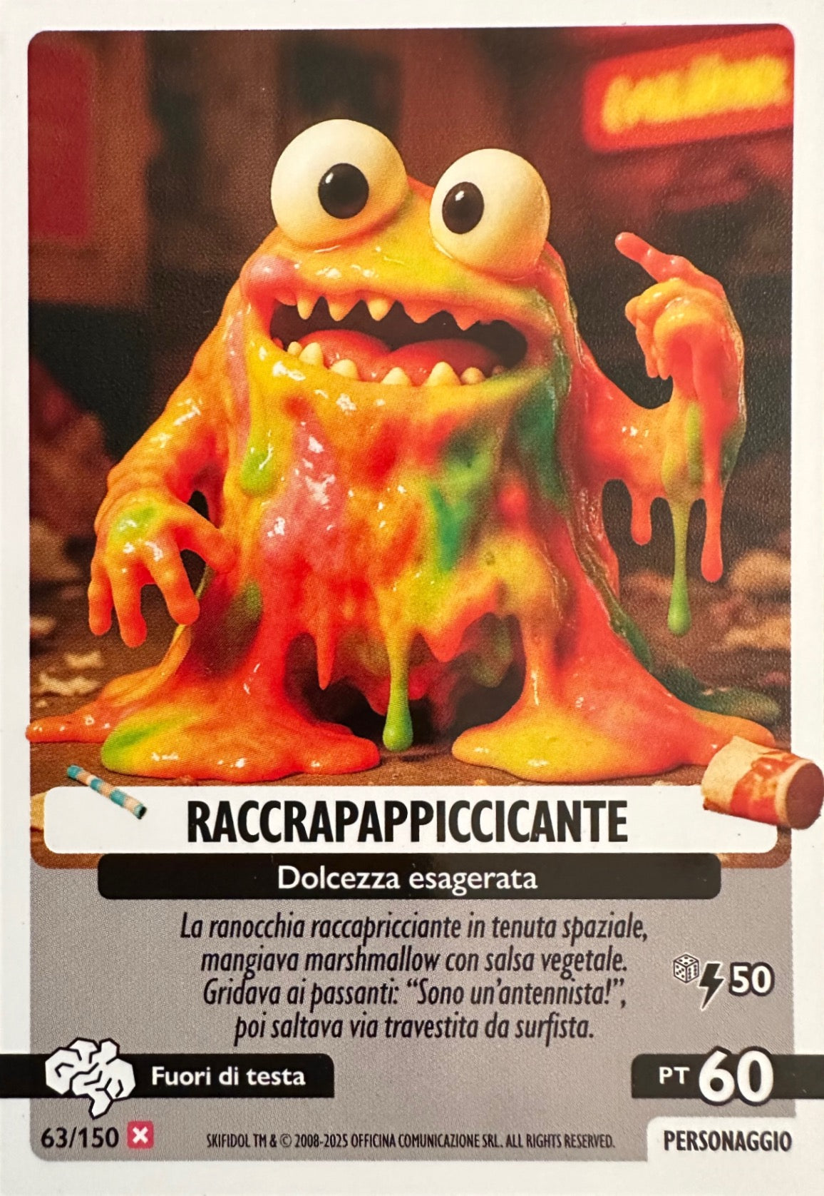 Skifidol Italian Brainrot Universo Psichedelico mancolista - Scegli Card da 1 a 100